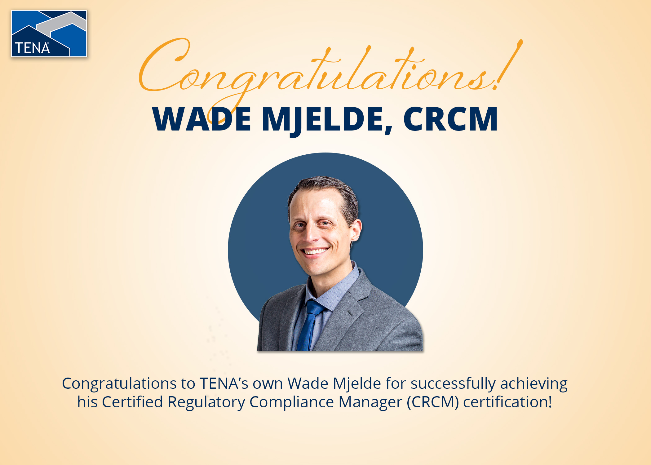 Wade Mjelde, CRCM